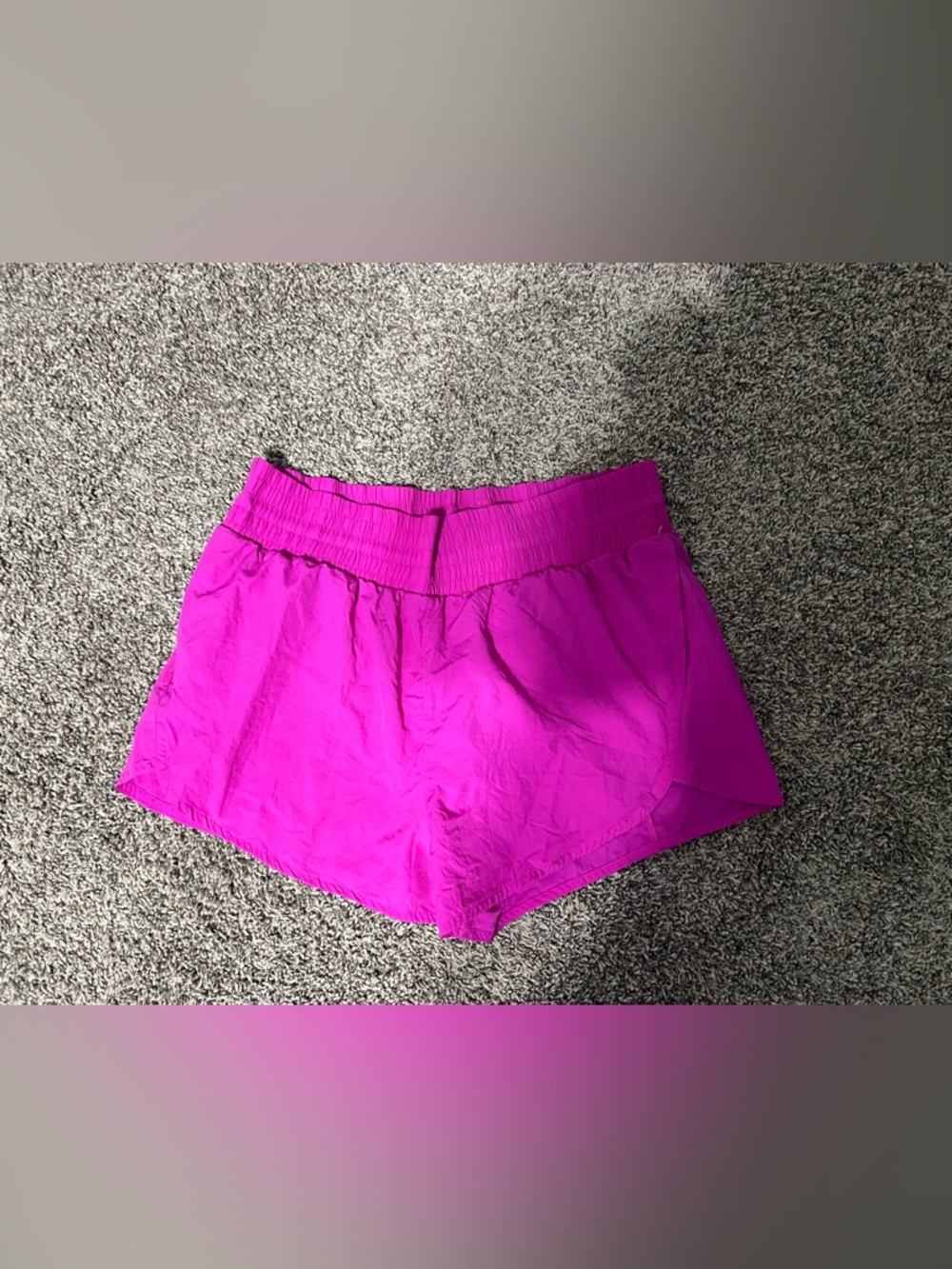 all in motion Vibrant Magenta High-Waist Athletic Shorts